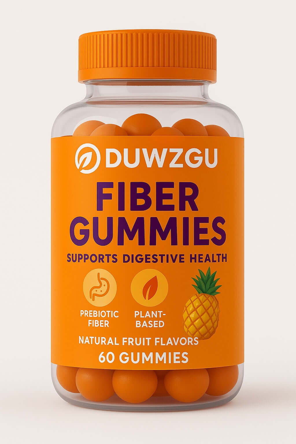 Fiber Soft Candy - 60 Tablets of Delightful Nutrition