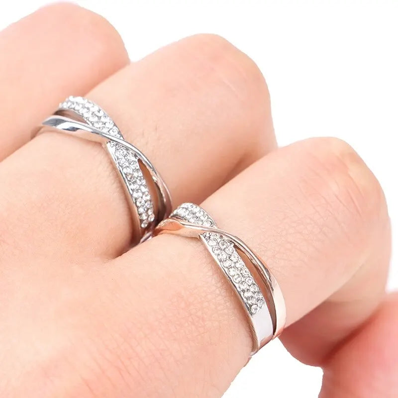 1PC Silver Magnetic Slimming Ring Weight Loss Health Care Fitness Jewelry Burning Weight Design Opening Therapy Lose Fashion New
