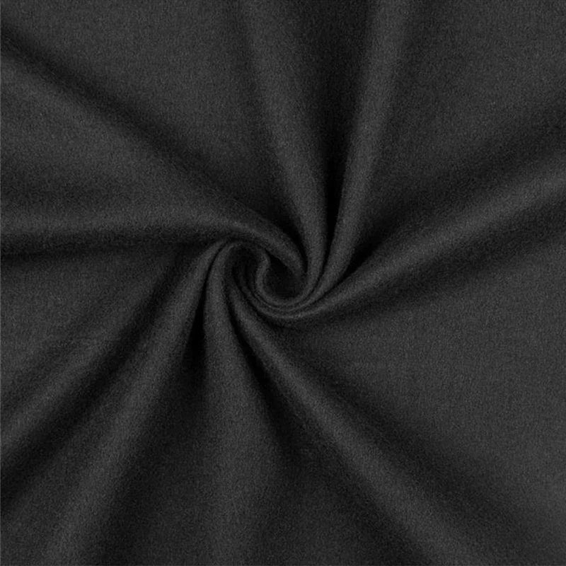 For Male And Women Spring Autumn Men's Solid Color Casual Oversize Black Pullover Hoodie Sweatshirt