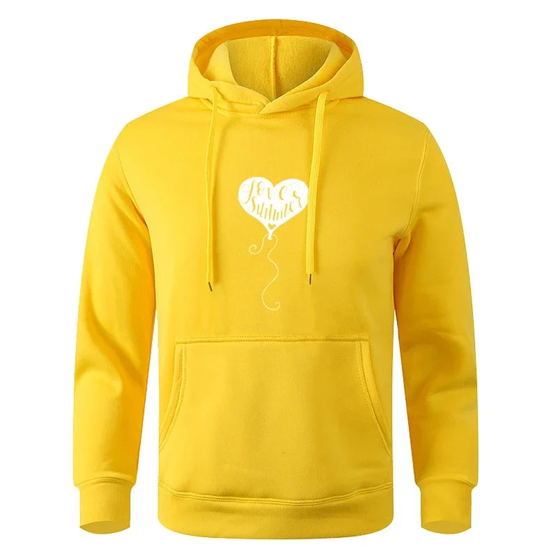 For Male And Women Spring Autumn Men's Solid Color Casual Oversize Black Pullover Hoodie Sweatshirt