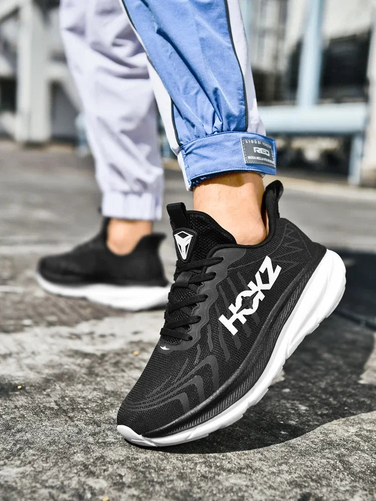 Men Mesh Running Shoes Off-road Shoes Sneakers Outdoor Breathable Trainer Race Luxury shoes Cushioning Couple Non-Slip Fashion