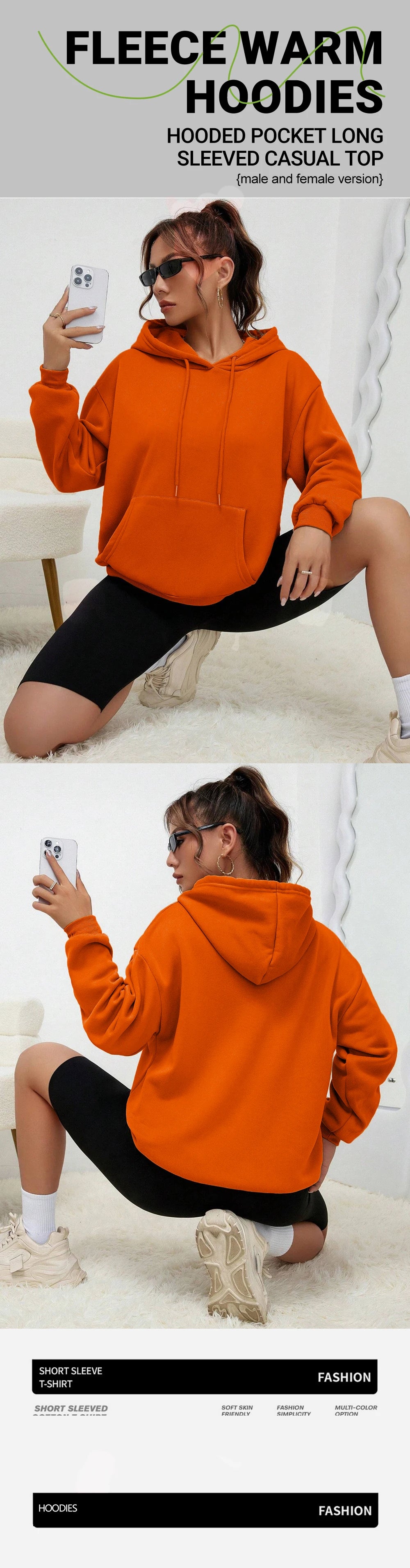 La Dolce Vita Italia Printing Hoodies Womens Basics Sporty Sweatshirts Fleece Warm Soft Pullovers Casual Pocket Womans Clothes