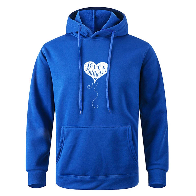 For Male And Women Spring Autumn Men's Solid Color Casual Oversize Black Pullover Hoodie Sweatshirt