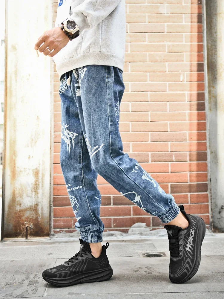 Men Mesh Running Shoes Off-road Shoes Sneakers Outdoor Breathable Trainer Race Luxury shoes Cushioning Couple Non-Slip Fashion