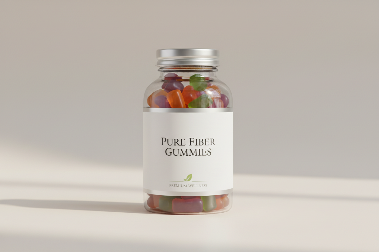 make hero baerr photo fibber gummies bottel 